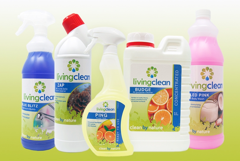 our environmentally friendly cleaning products