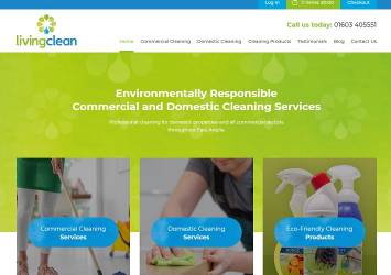screenshot of new website homepage above the fold